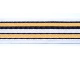 Black Yellow and white Military braid