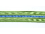 Green blue military braid