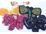 Butterfly design beads and spangles