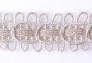 Fancy silver Braid 1.7 cm