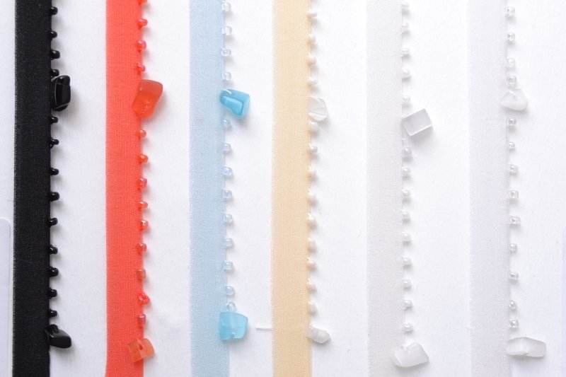 Muslin Braid with stones and beads