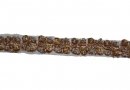 Precious braid with beads / spangles