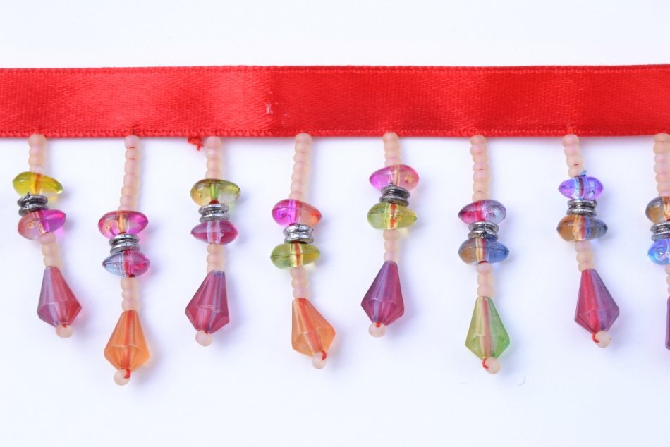 Multicolored Beads braid
